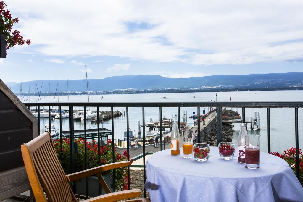 Hotel Restaurant Du Port Yvoire Exterior foto