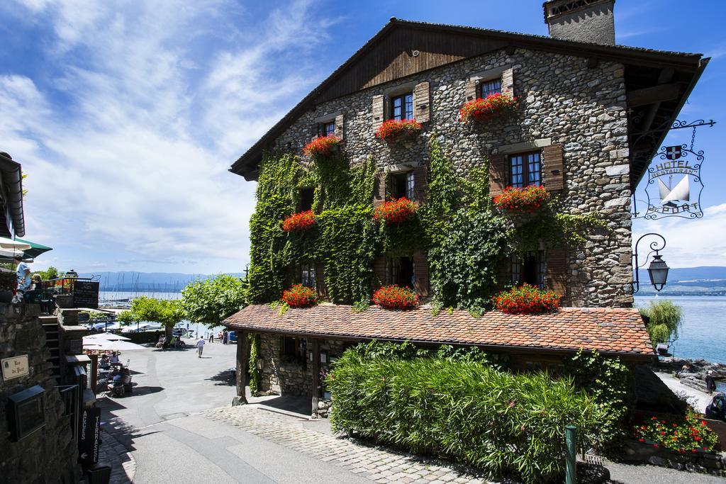 Hotel Restaurant Du Port Yvoire Exterior foto