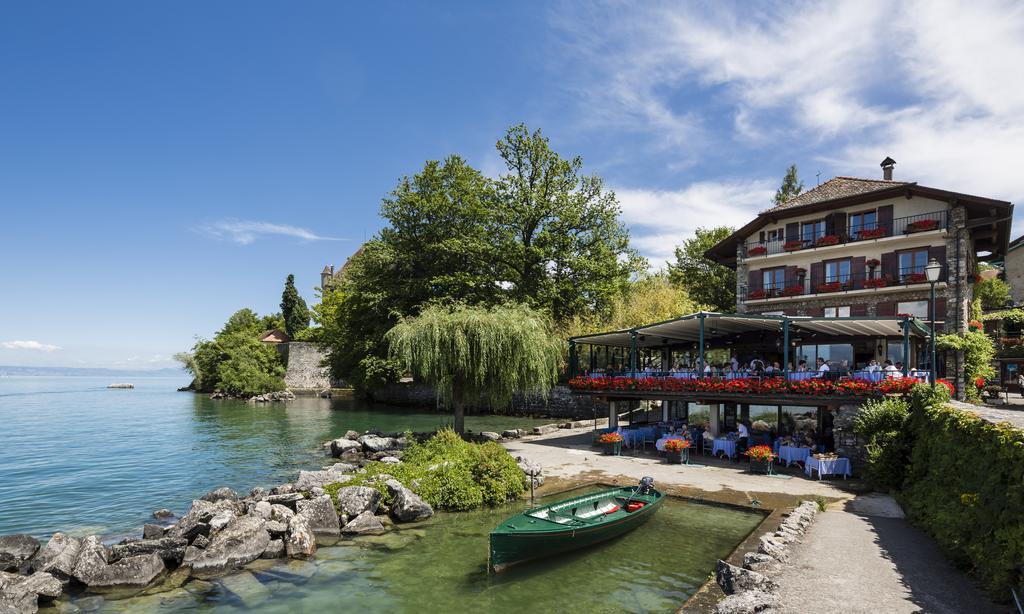 Hotel Restaurant Du Port Yvoire Exterior foto