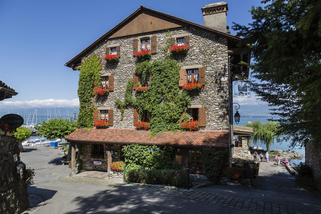 Hotel Restaurant Du Port Yvoire Exterior foto